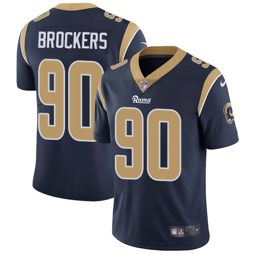 Nike Los Angeles Rams #90 Michael Brockers Navy Blue Team Color Youth Stitched NFL Vapor Untouchable Limited Jersey Youth