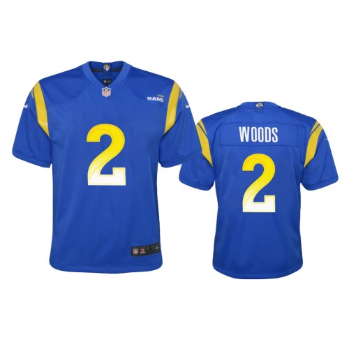Los Angeles Los Angeles Rams #2 Robert Woods Youth Nike Game NFL Jersey - Royal Youth